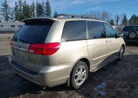 2004 Toyota Sienna Xle Limited из США, поврежденный, VIN 5TDBA22C54S012298